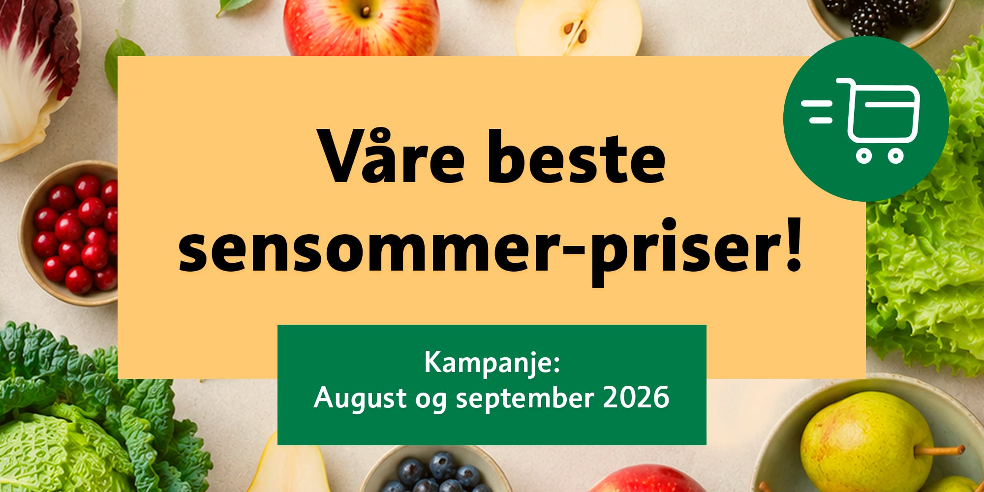 Kampanje august & september
